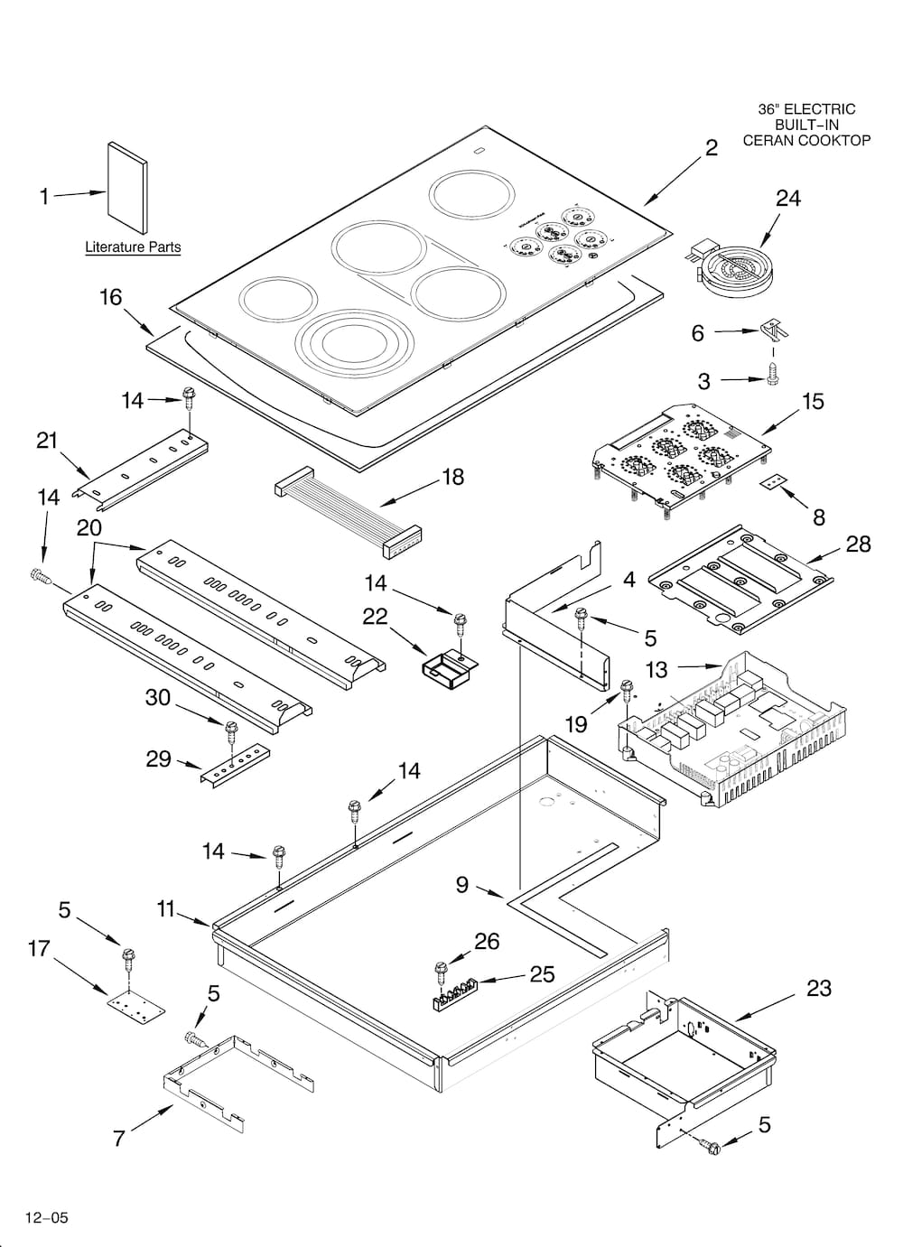 Whirlpool Main Power Terminal Block WP8203546