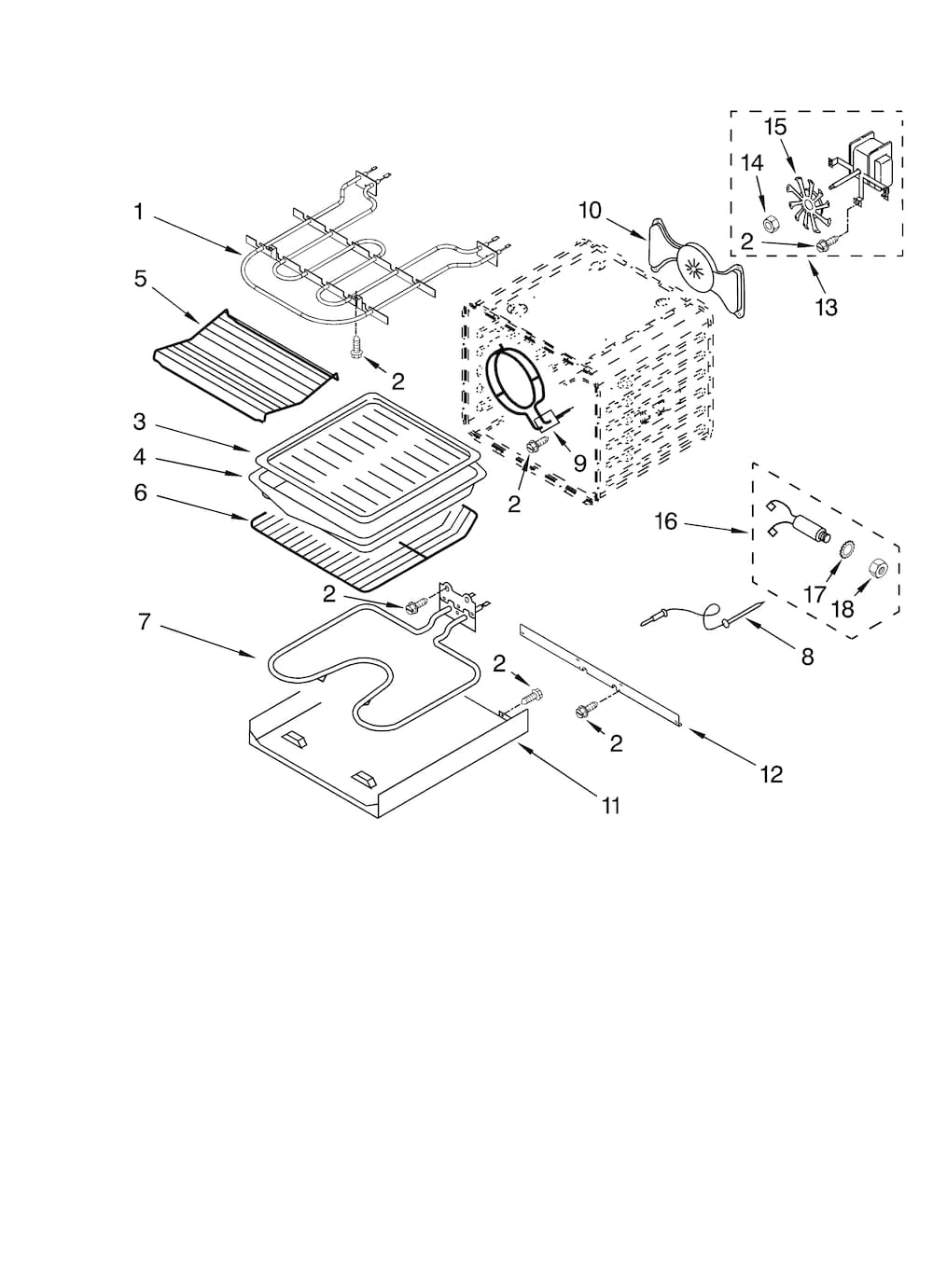Whirlpool Oven Rack WPW10179152