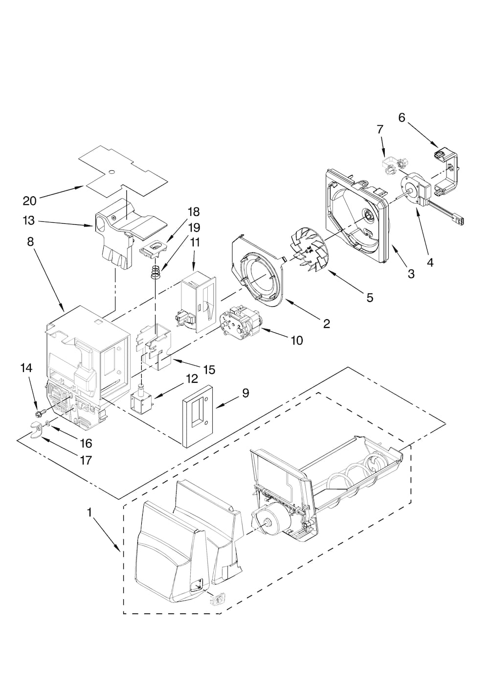 Whirlpool Damper Control WPW10127427