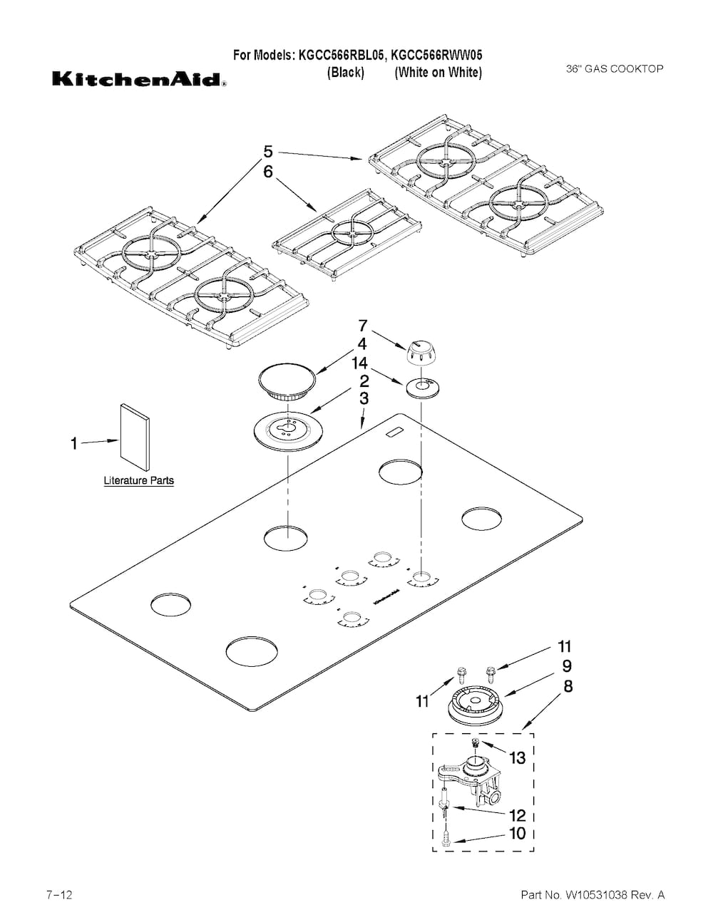 Whirlpool Spark Electrode WP9782116