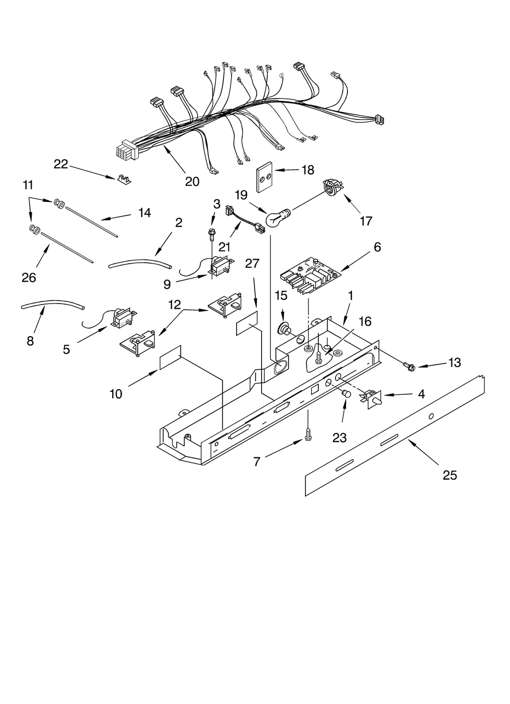 Whirlpool Temperature Control Thermostat WP2161460