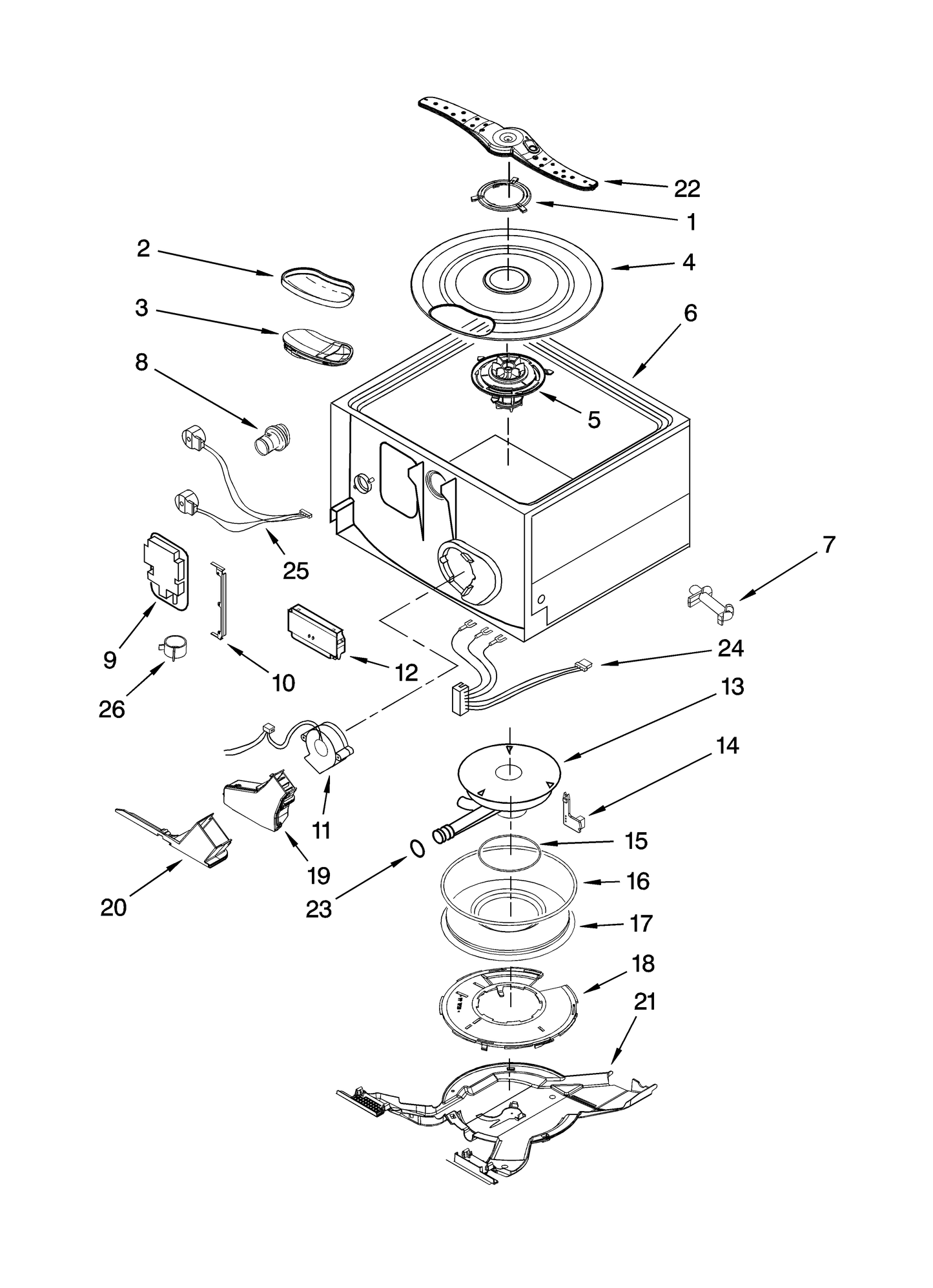 Whirlpool Pump Rotor Assembly WP8194092
