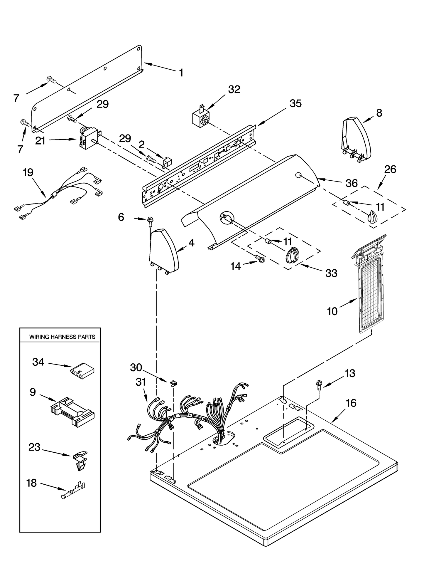 Whirlpool Push to Start Switch WP8543274