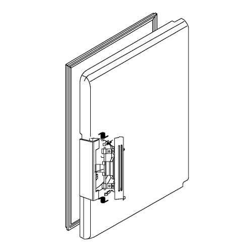 LG Part# 3581JA1182G Freezer Door Assembly (OEM)