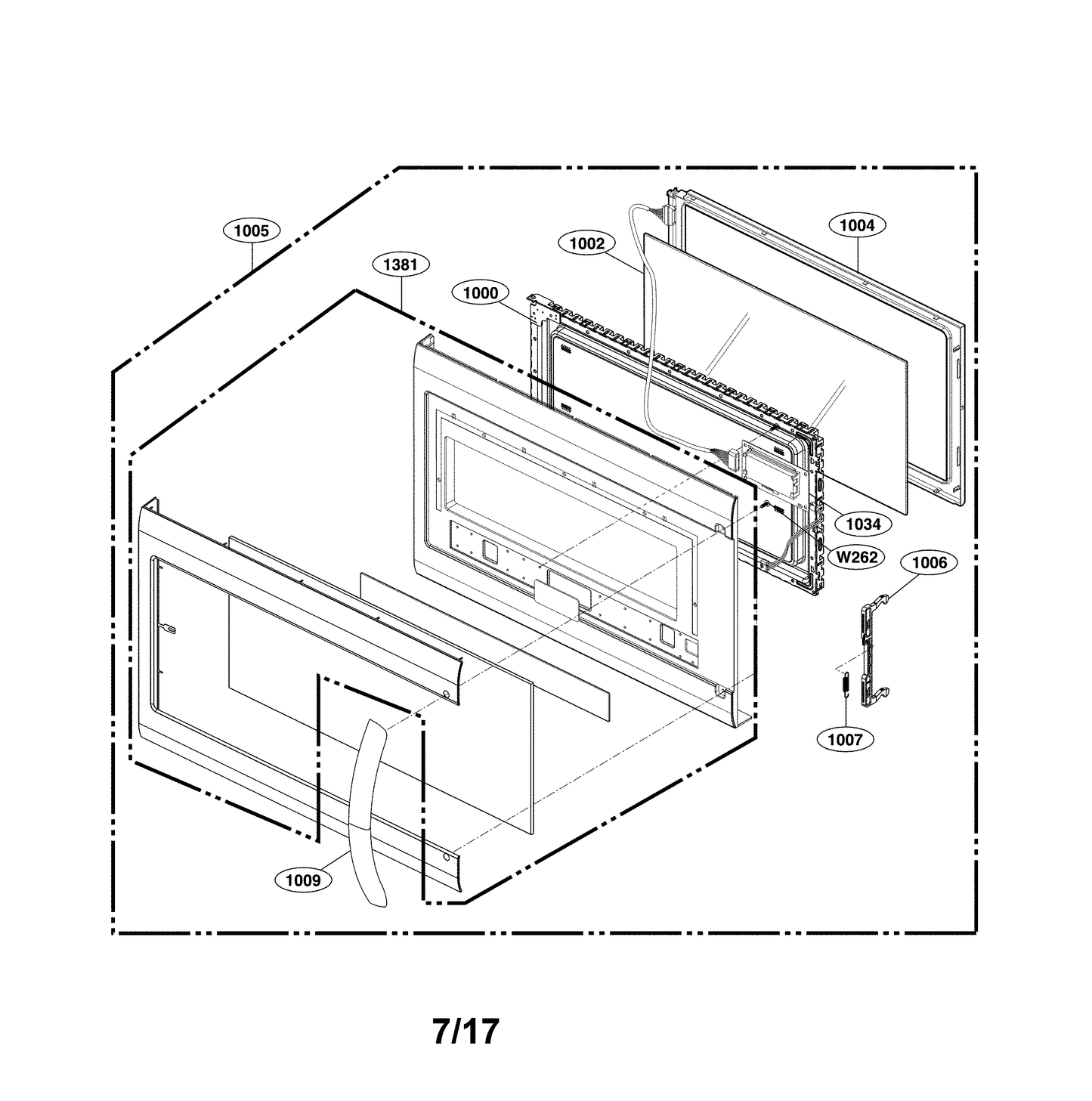 LG Part# MFG63959001 Locker - Genuine OEM