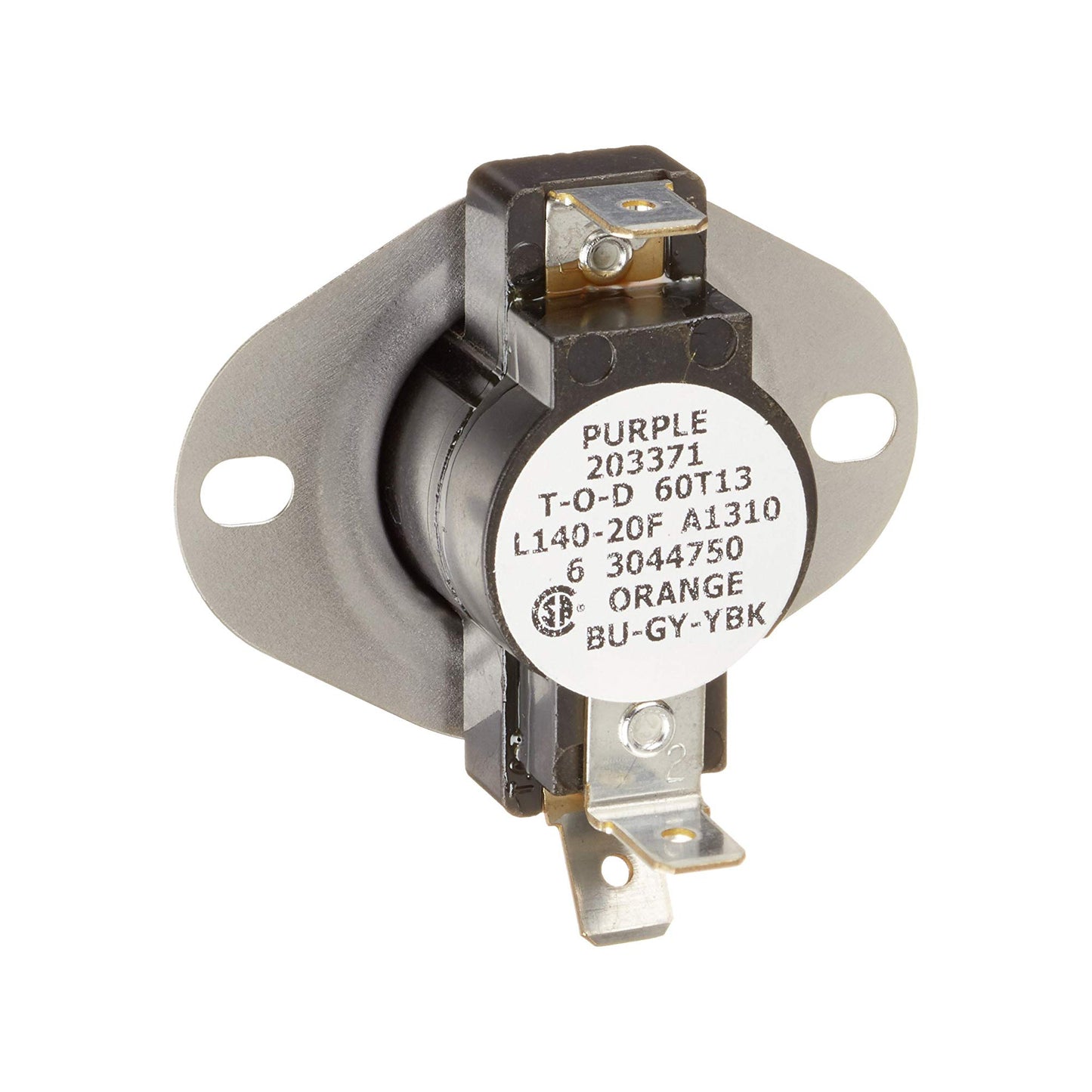 Maytag Dryer Cycling Thermostat (Limit-140F) DG412