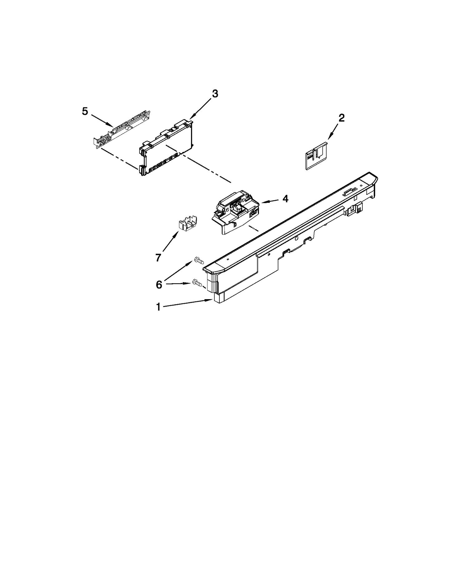 Whirlpool Touchpad-Control Panel WPWPW10475777