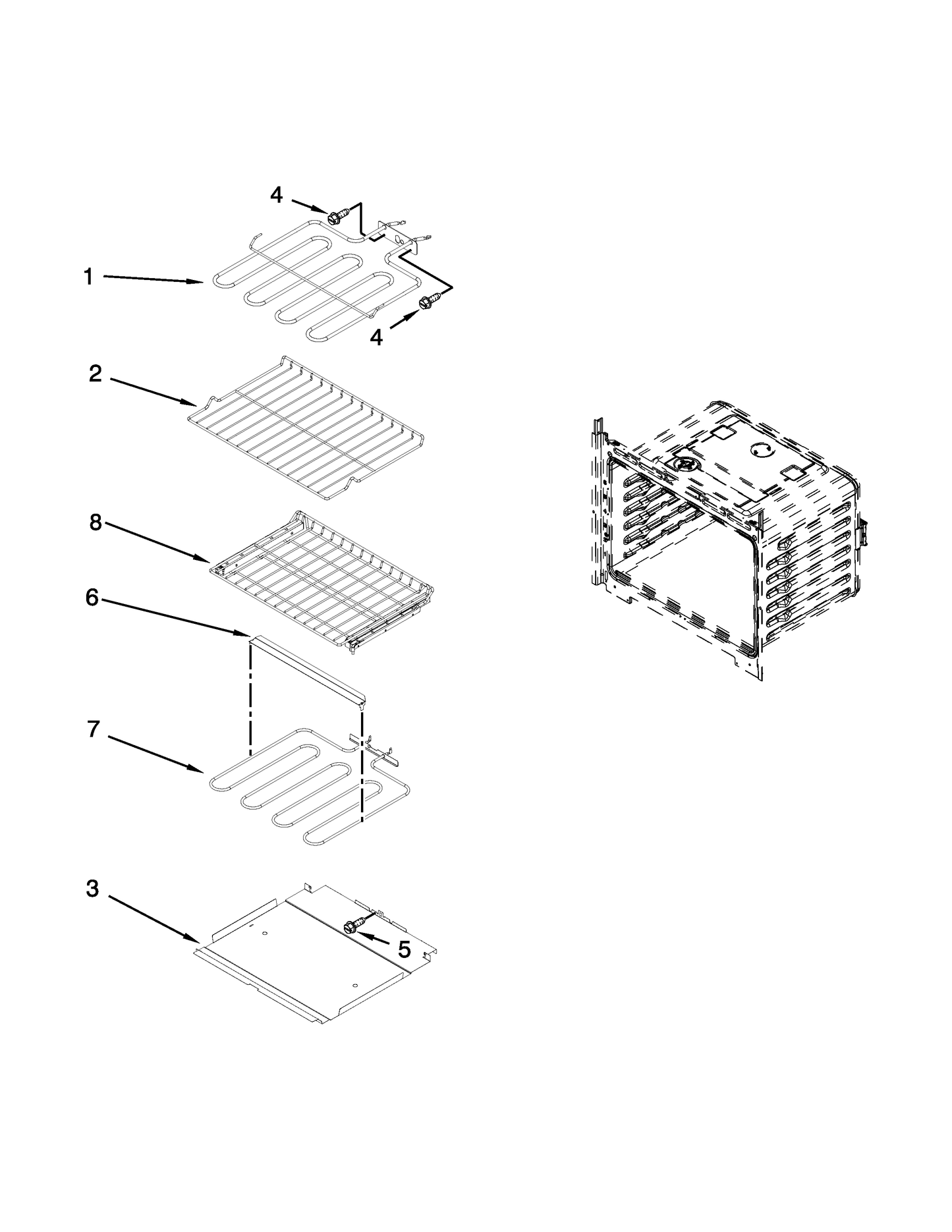 Whirlpool Broil Element WPW10260252