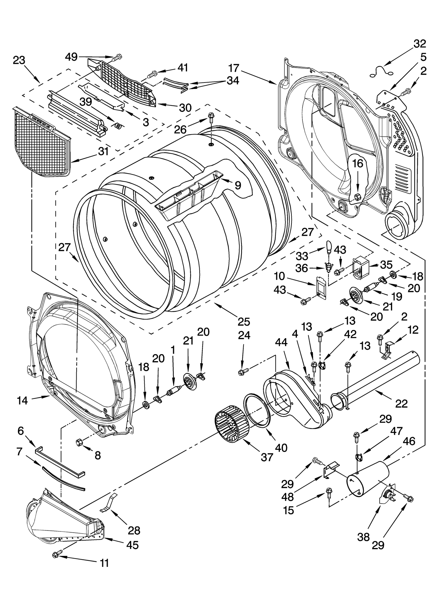 Whirlpool Dryer Thermal Cut-Off Fuse WP8573713