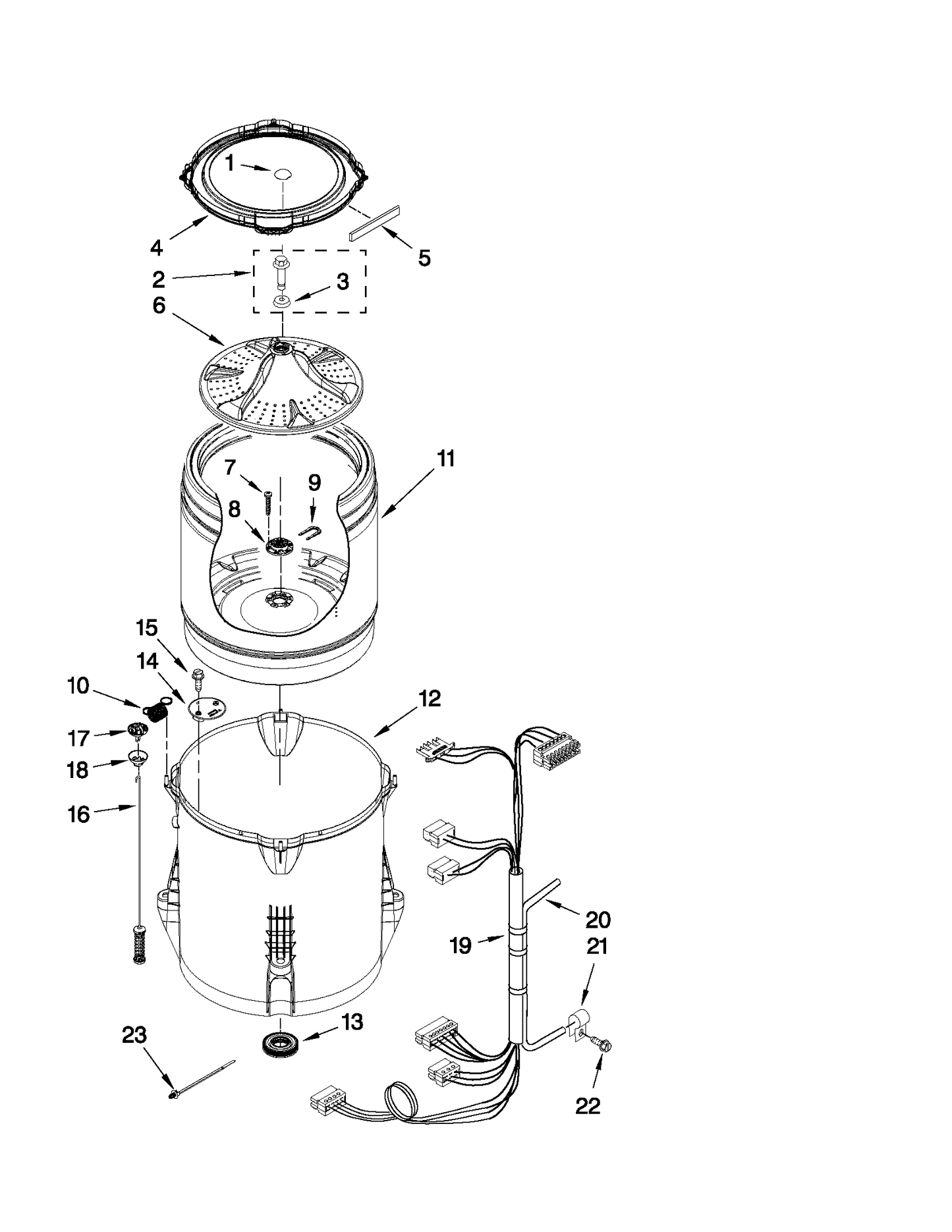 Whirlpool Washplate WPW10553968