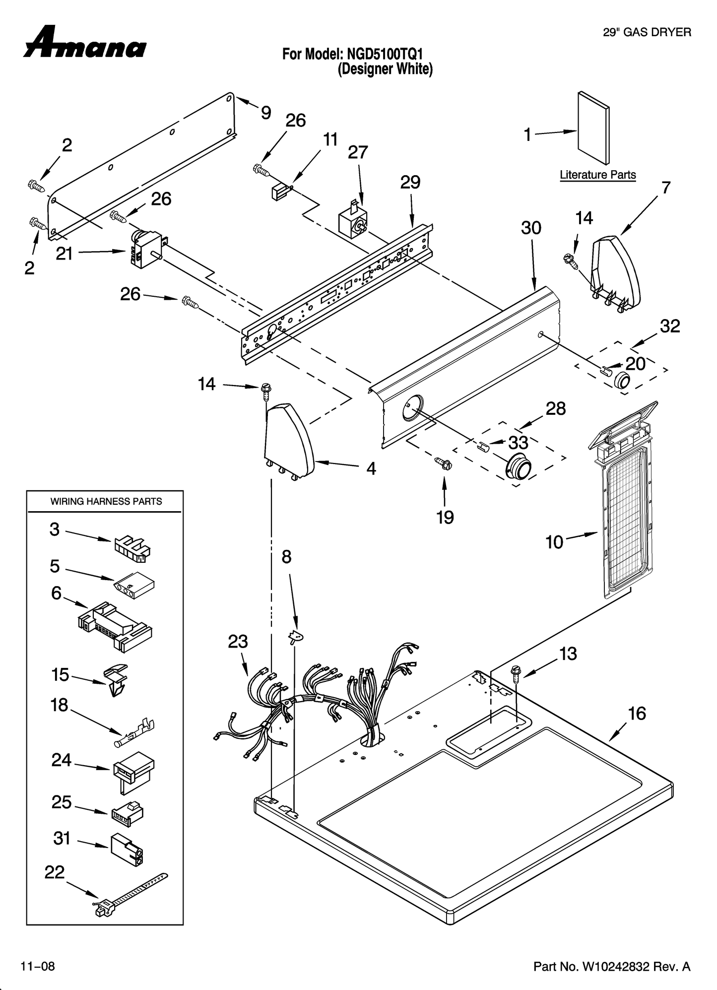 Whirlpool Timer WPW10185971