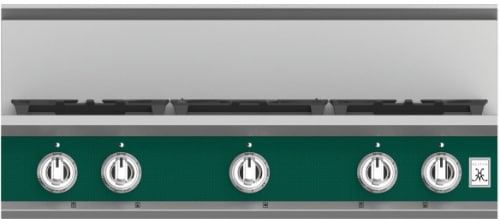 Hestan KRT365LPGR 36 Inch Gas Rangetop with 5 Sealed Burners- Green