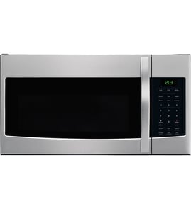 GE JVM3160DF2WW 1.6 Cu. Ft. 1000 Watts Over-The-Range Microwave in White