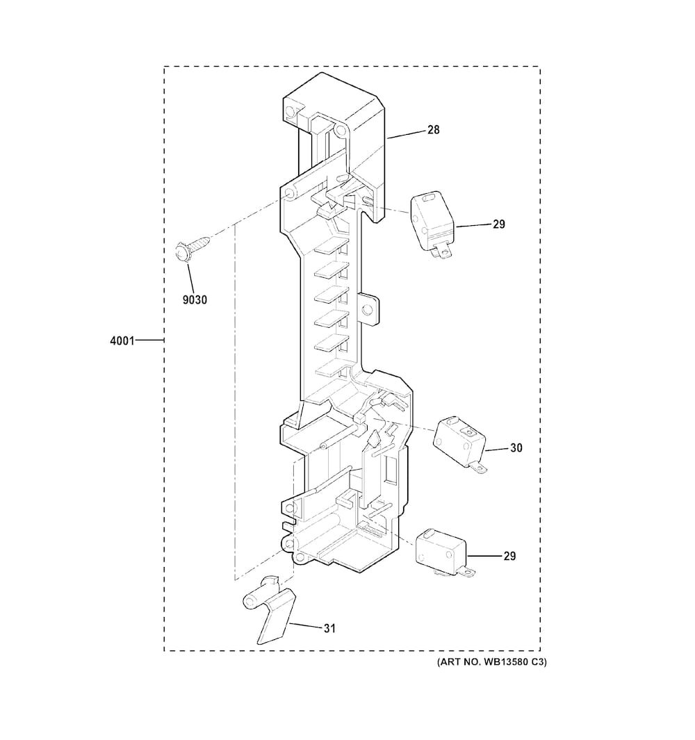 GE Holder Locker WB02X32720
