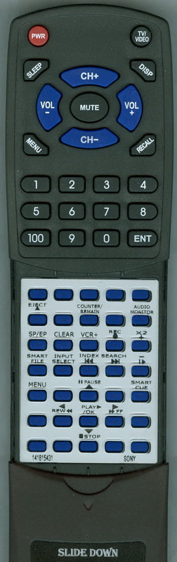 Sony Rmt-V26 Standard Commande - 1-418-154-31