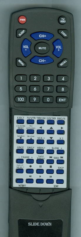 Sony Rmt-V154, Remote Control - 1-467-994-11