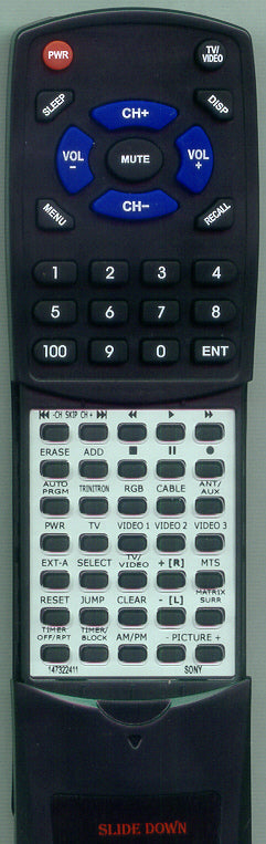 Sony Remote Control Rm-755 - A-1470-922-A