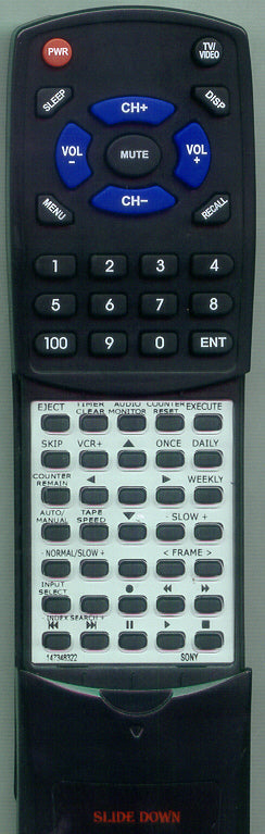 Sony Rmt-V164B, Remote Control - 1-467-947-21