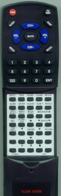 Sony Rmt-V501 Remote Control - 1-477-582-12