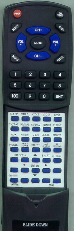 Sony Commander, Standard (Rm-P - 1-477-793-11