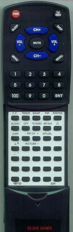 Sony Remote Control (Rm-Y112 - 1-693-114-11