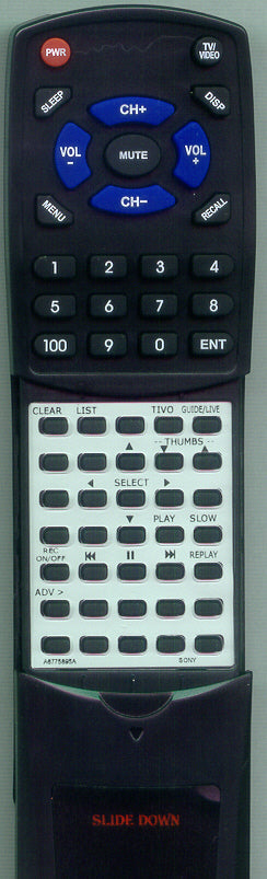 Sony Rmtv303 Remote Control - A-6775-895-A