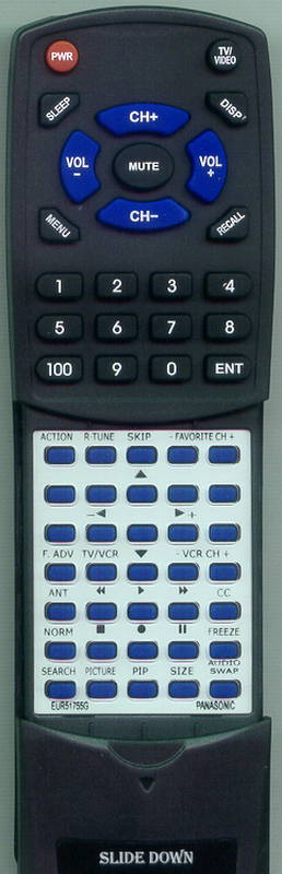 Panasonic Remote Control - EUR51755