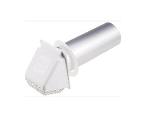 Deflecto Part# RVHUW4 Unassembled Dryer Vent Hood (OEM) 4 Inch White