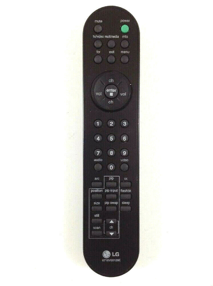 LG Remote Controller - 6710V00126E