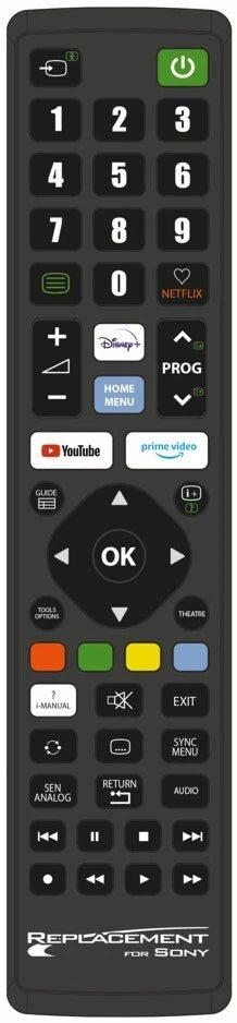 Sony Remote Control (Rmt-Tx102A) - 1-492-992-11