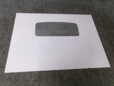 GE Part# WB56T10189 Outer Door Glass (OEM) White