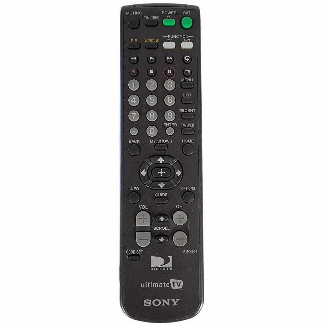 Sony Remote Control Rmy804 - RMY804