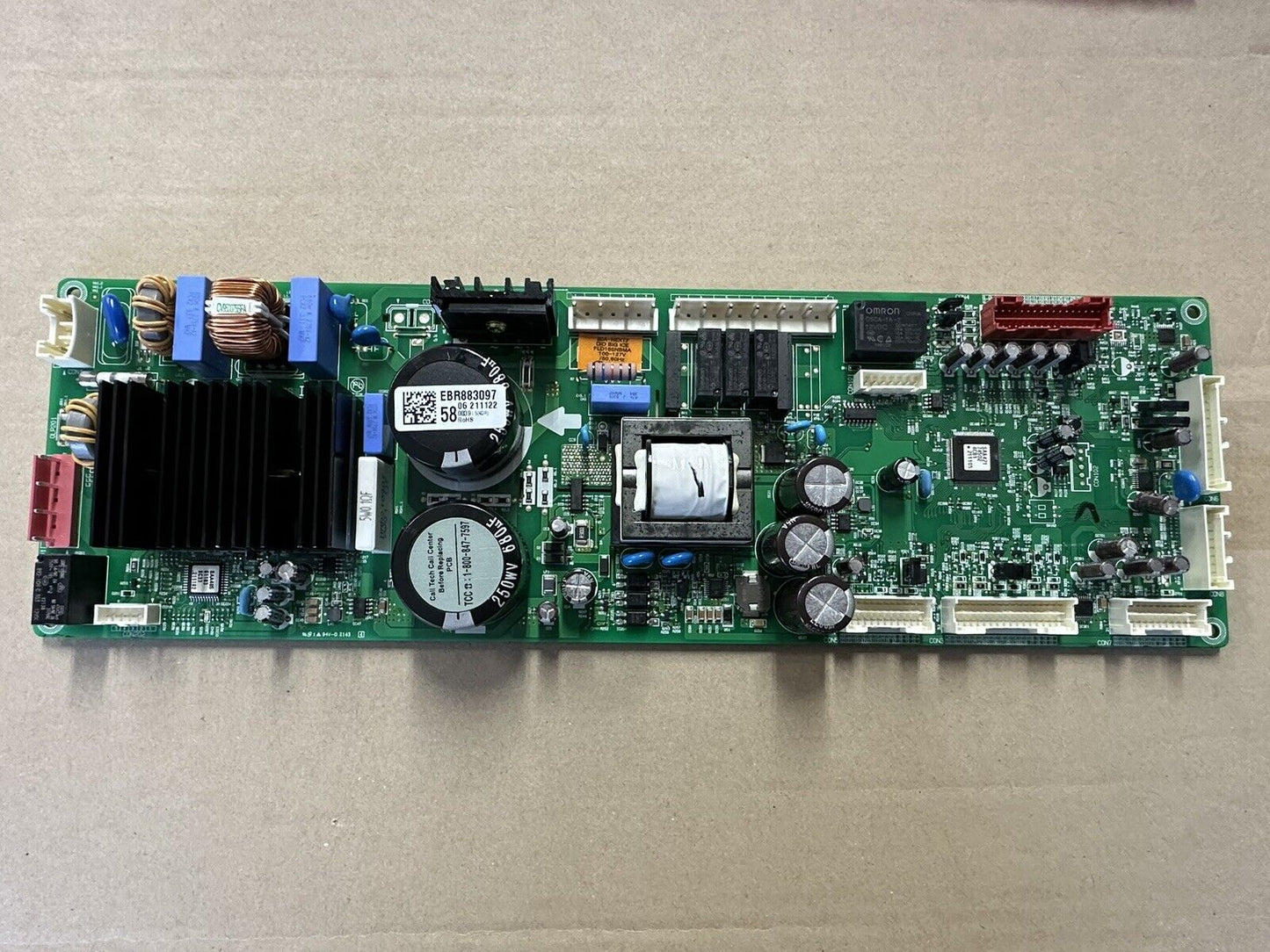 LG Part# EBR88309758 Main Power Control Board Assembly - Genuine OEM
