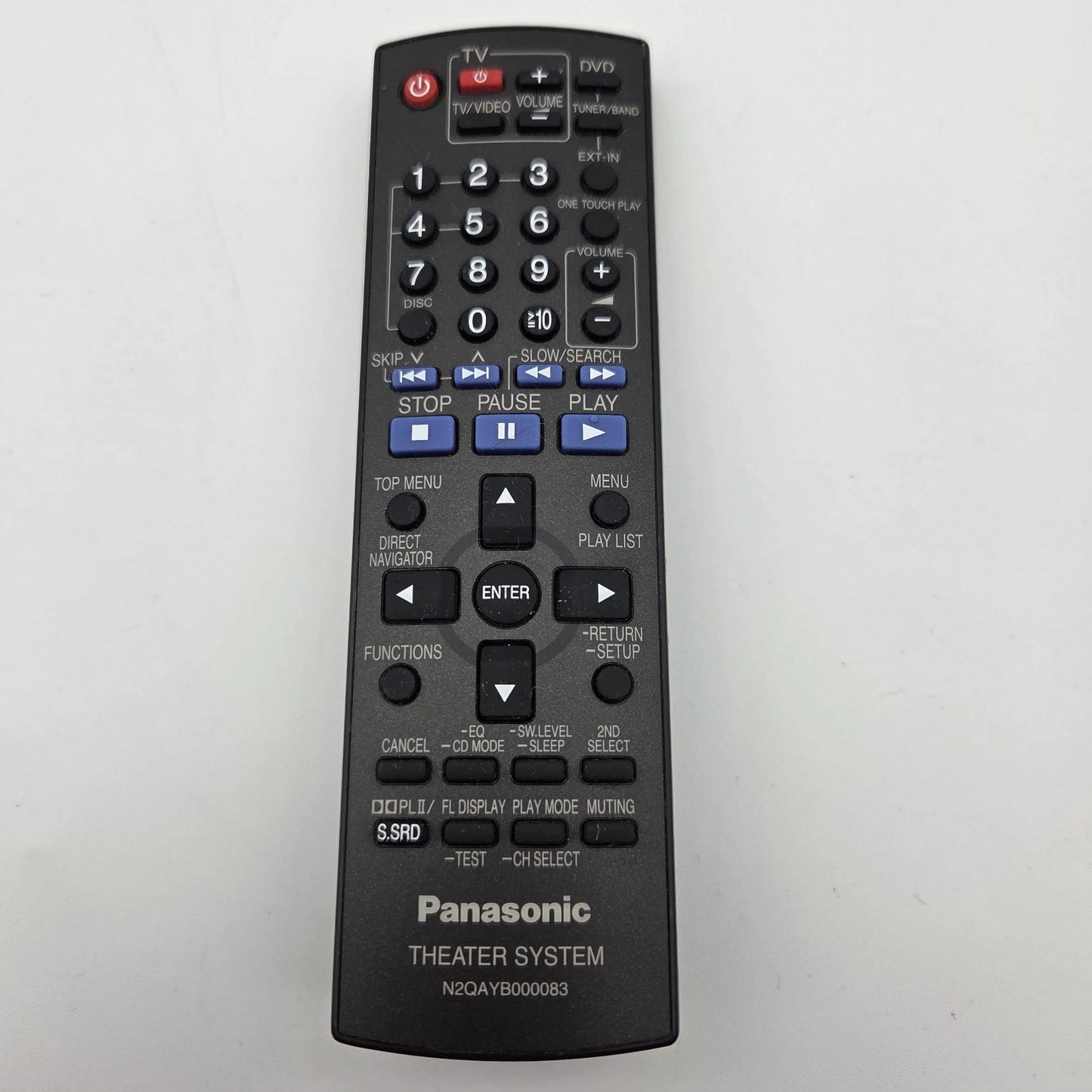 Panasonic Part# N2QAYB000083 Remote Control (OEM)
