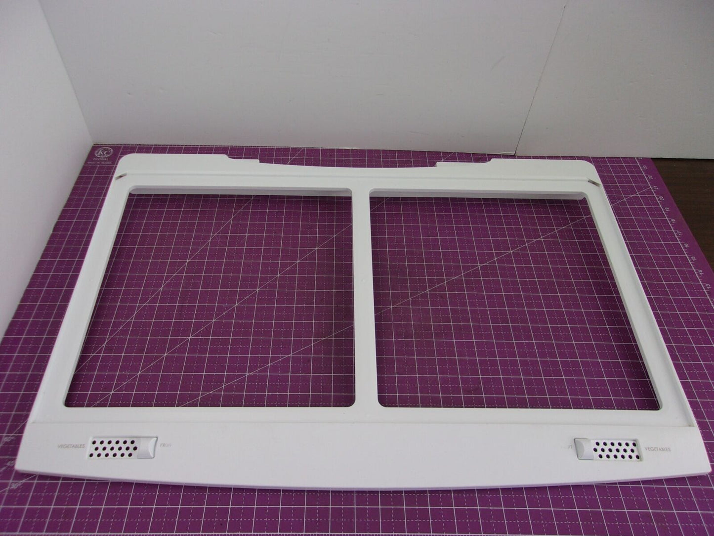 LG Part# ACQ86594201 Crisper Drawer Cover Frame - Genuine OEM