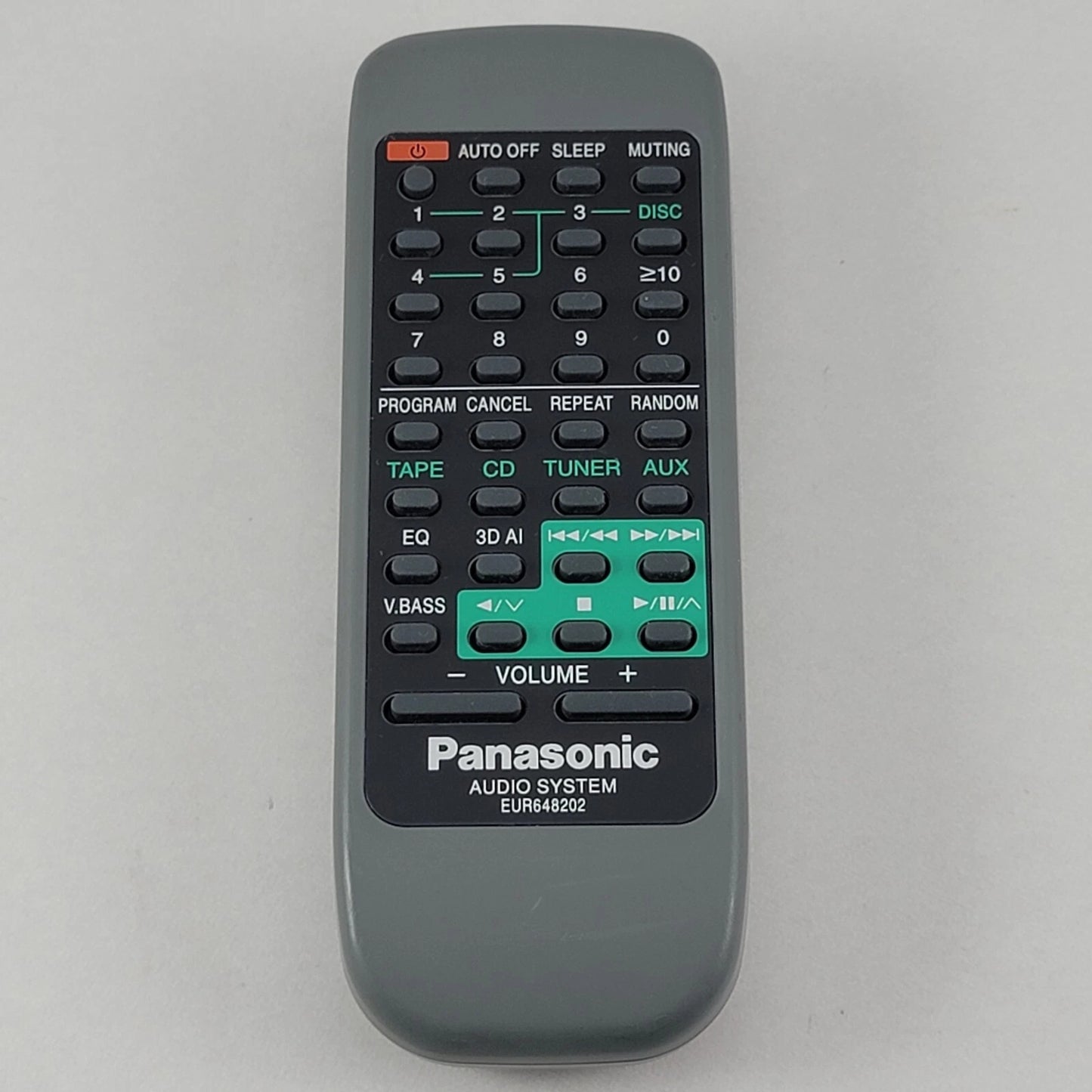 Panasonic Remote Control *Nla* - EUR644375