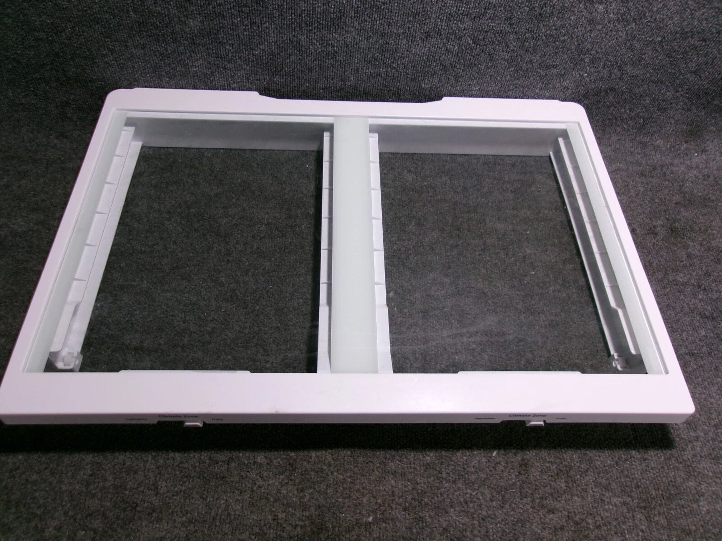 GE Part# WR71X42025 Vegetable Drawer Cover with Glass - Genuine OEM