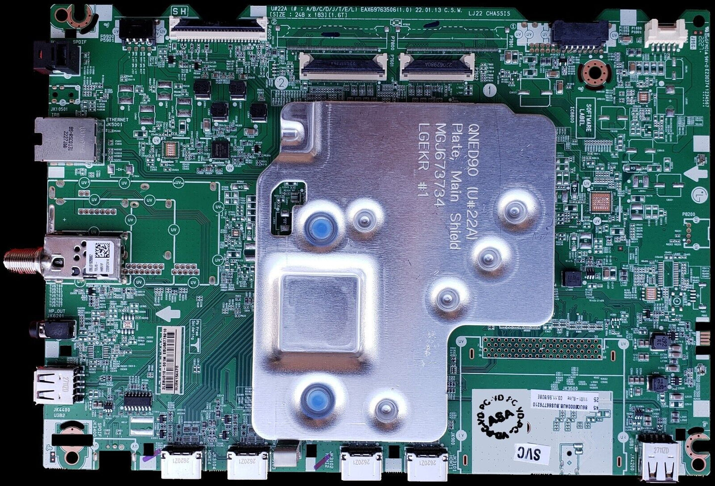 LG Part# EBU66776210 BPR Total Assembly - Genuine OEM