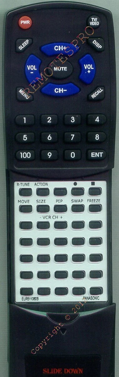 Panasonic Remote - EUR511060B