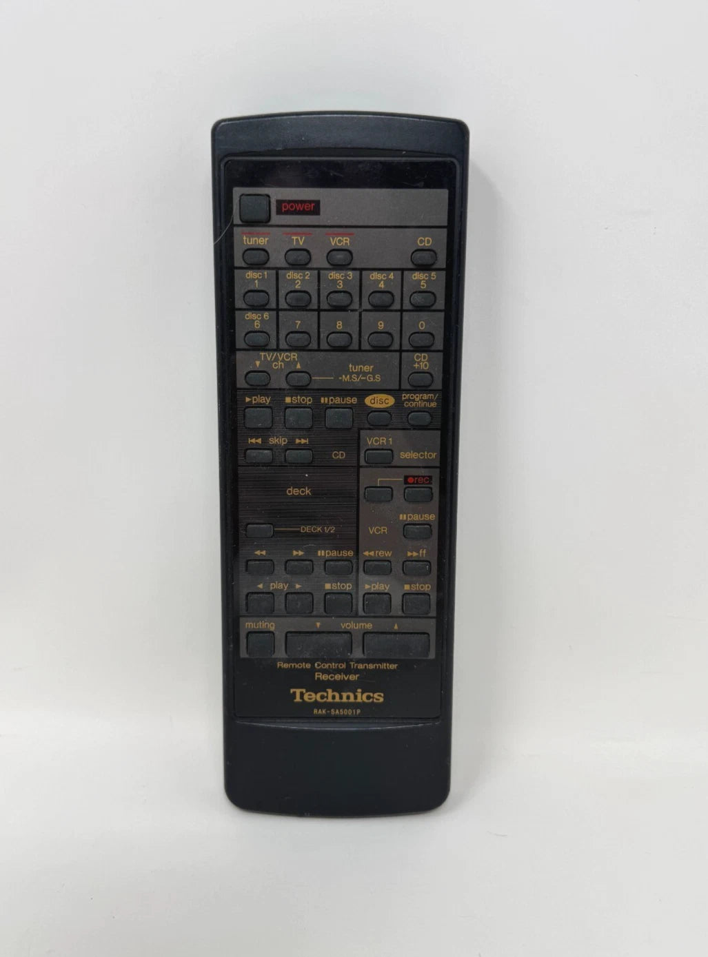 Panasonic Remote Control (Sar377) - RAK-SA5001P