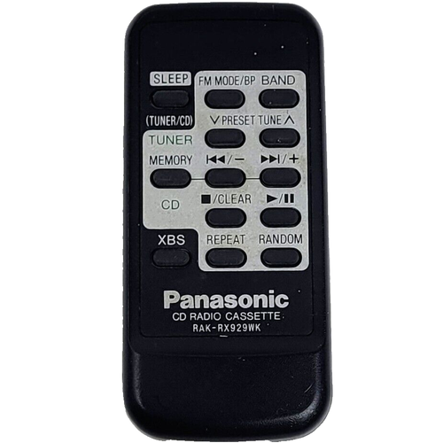 Panasonic Remote Control (Rxds17) - RAK-RX929WK