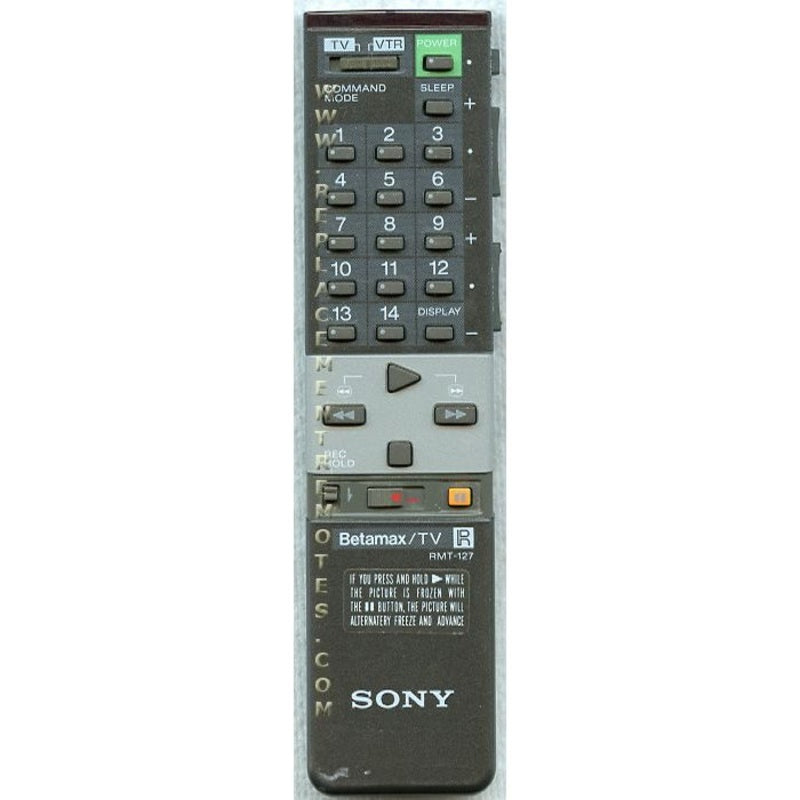 Sony Remote Control Assembly - RMT127B
