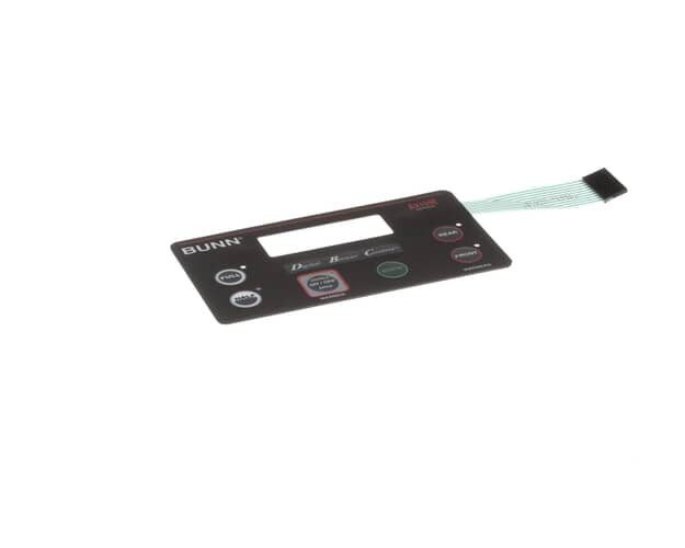 Bunn Switch, Membrane - 1L/2U - 38876.0007