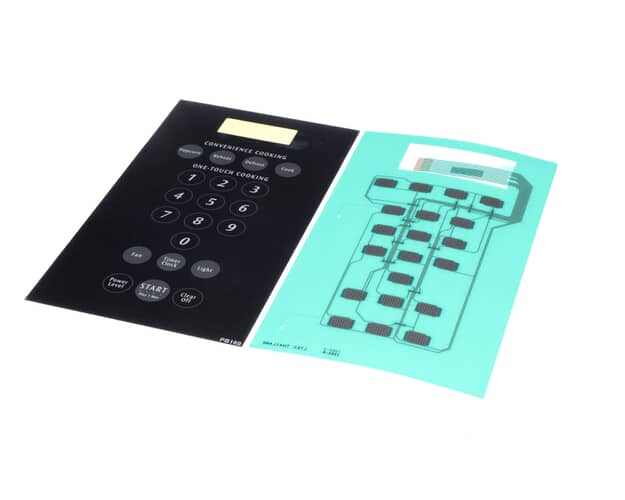 Frigidaire Microwave Microwave Control Panel Switch and Overlay (Black) FMV156DCC