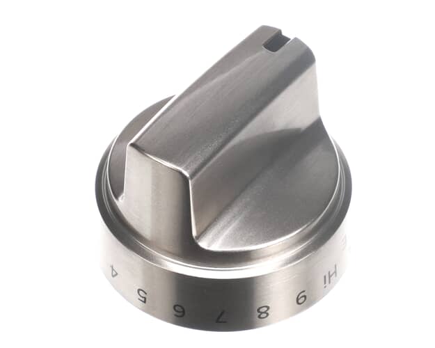 GE Range - Oven/Stove Surface Burner Knob (Stainless) JGBS66REK2SS