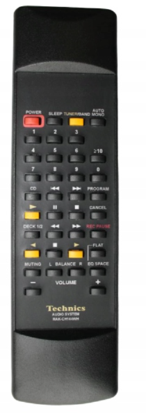 Panasonic Remote Control - RAK-CH121WH