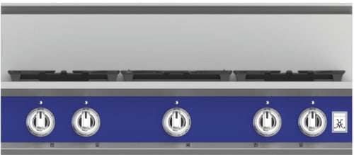Hestan KRT365LPBU 36 Inch Gas Rangetop with 5 Sealed Burners- Blue