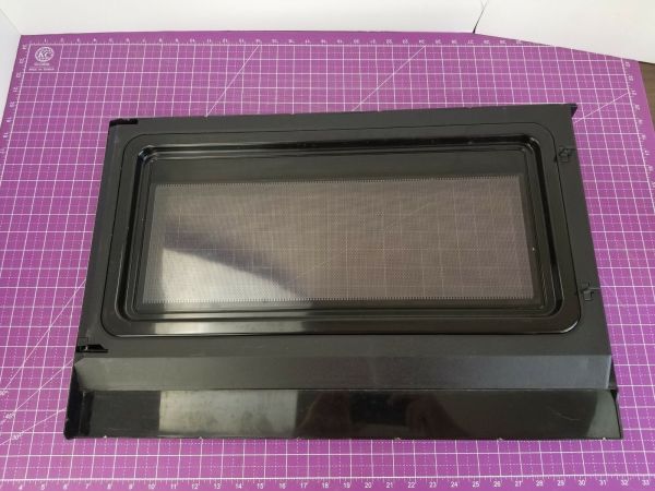 Whirlpool Microwave Door - Black Stainless W11179903