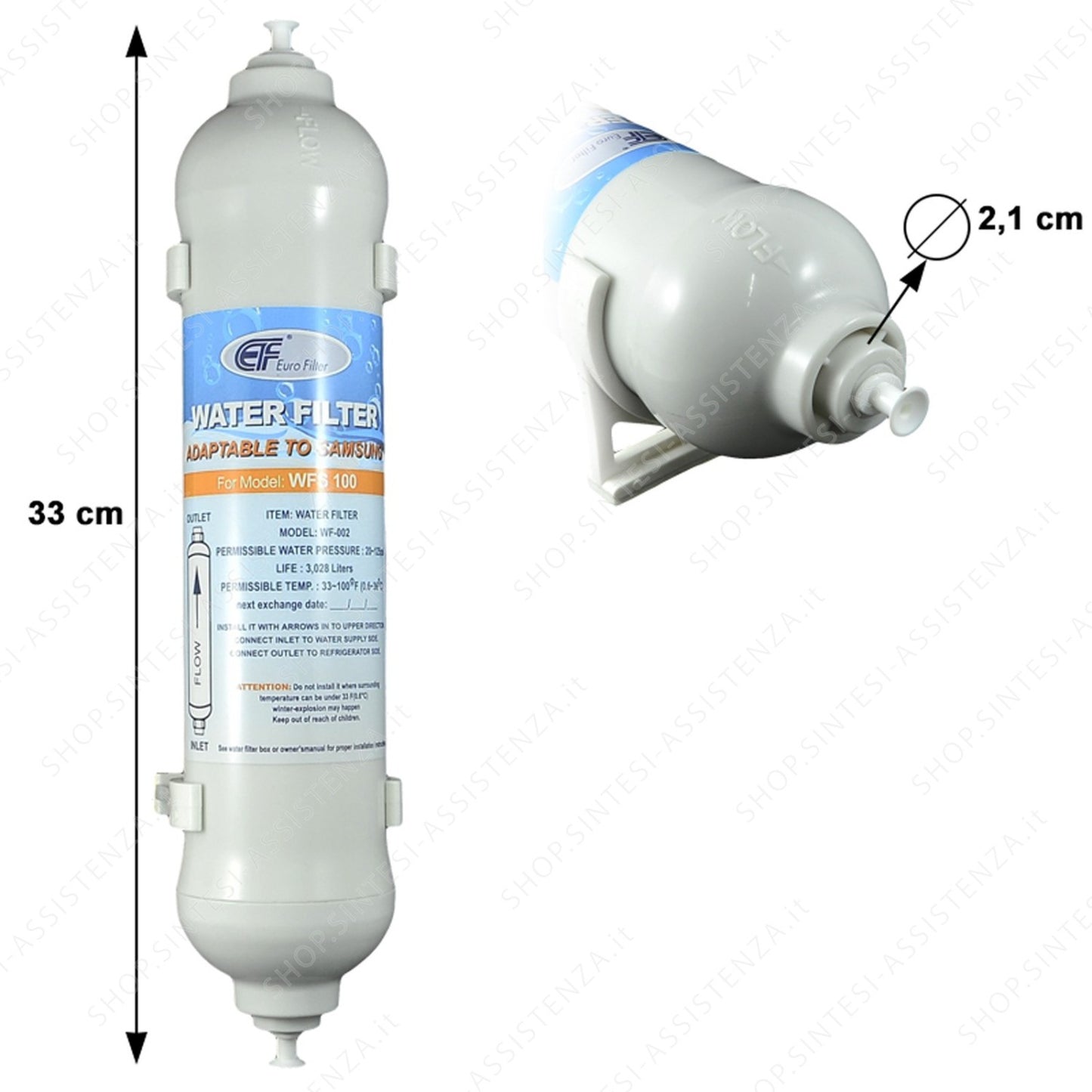 Samsung Assembly Water Filter - DA97-00108A