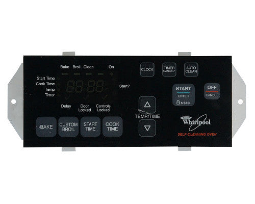 Whirlpool Part# 6610453R Electronic Control (OEM) Black